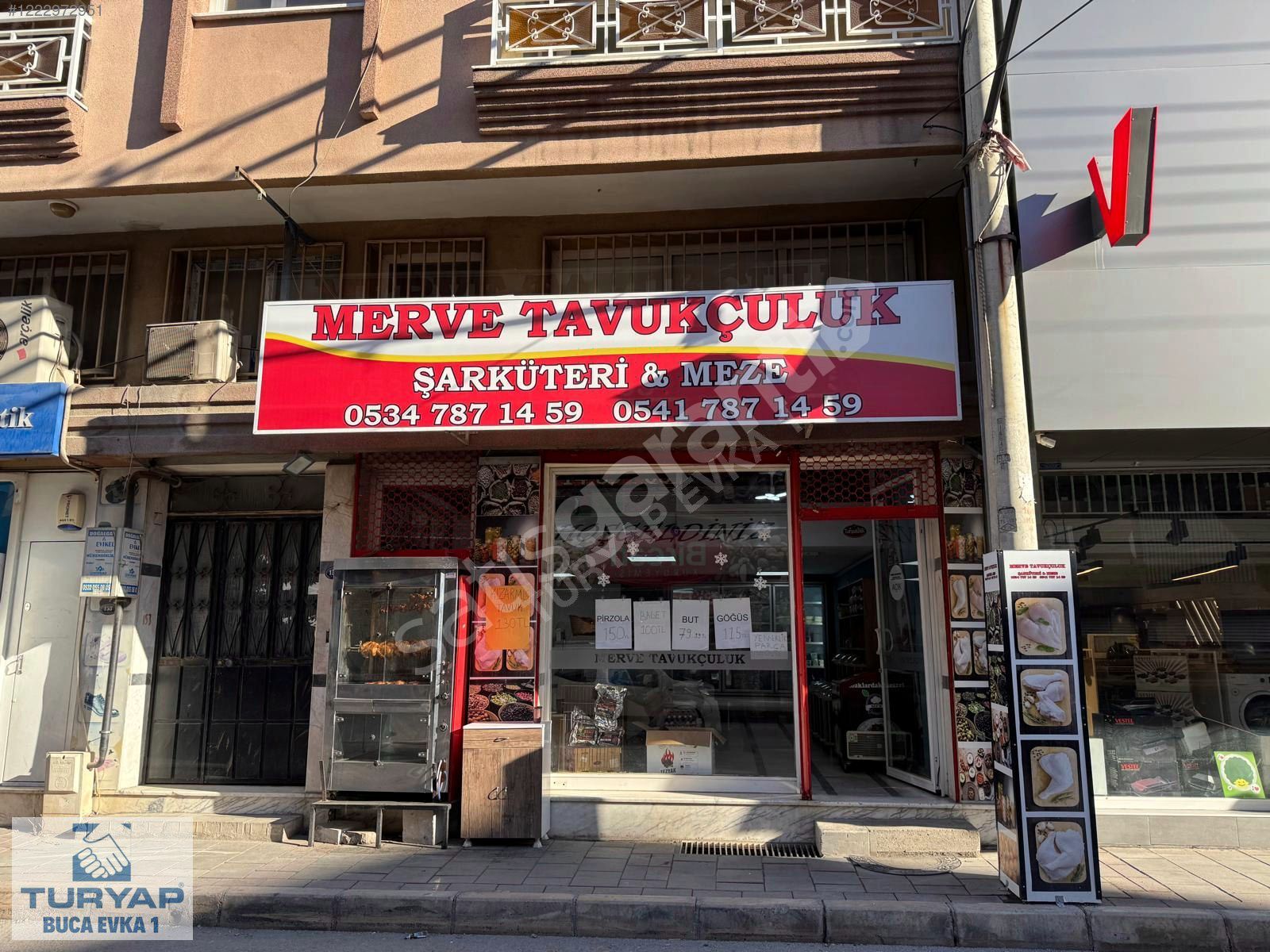 Turyap'tan Devren Kiralık Aktif Çalışan Cadde Üzeri Şarküteri