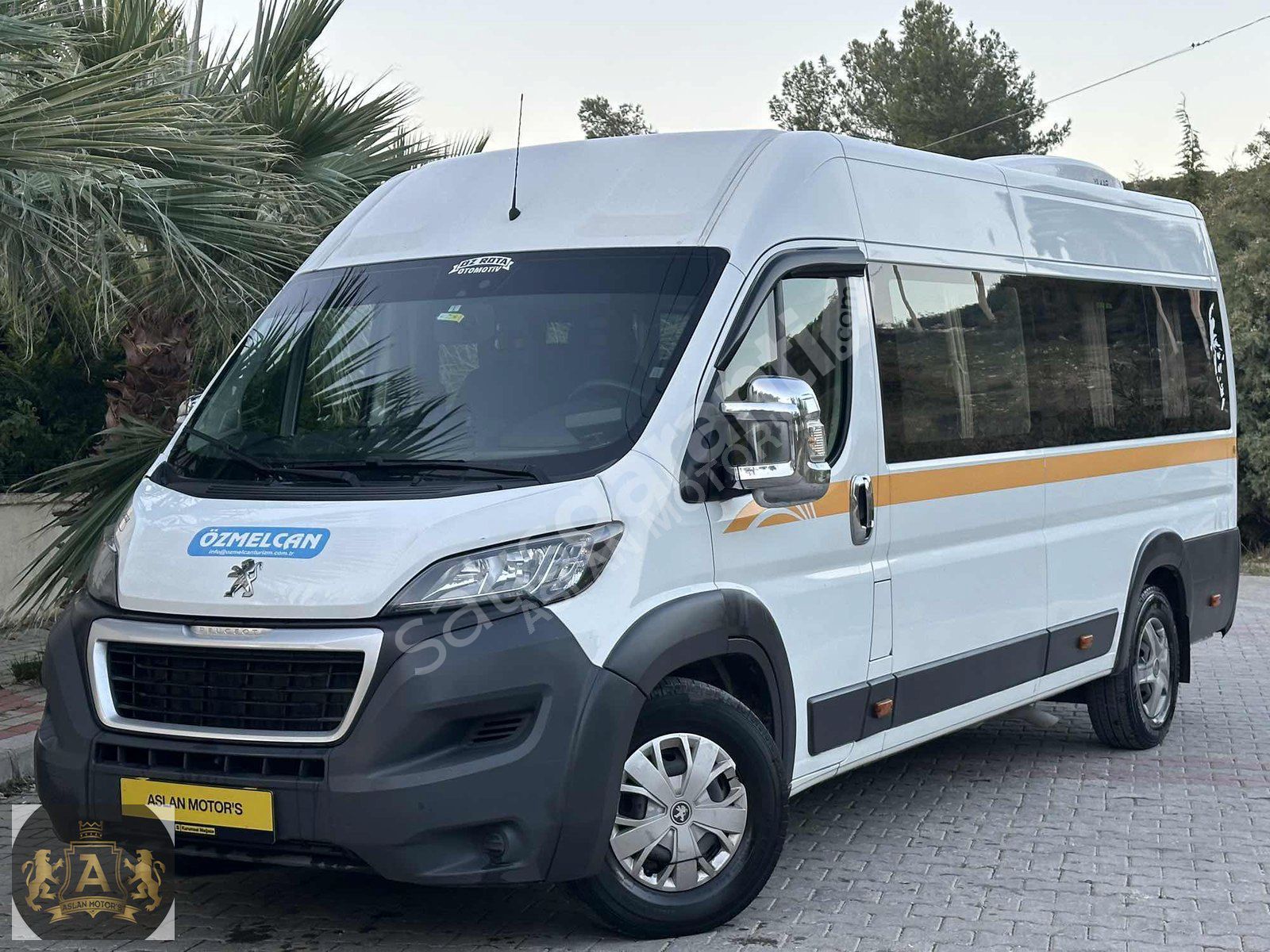 ASLAN MOTOR'S DAN 2017 MODEL PEUGEOT BOXER OKUL PAKET 16+1