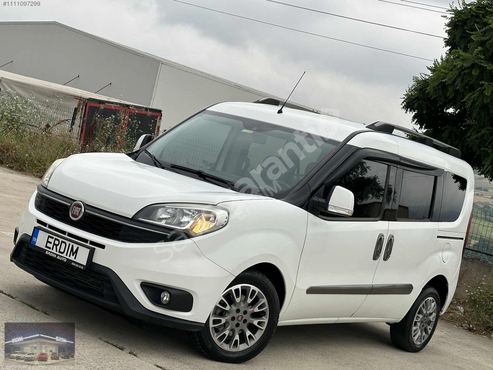 ERDİM'DEN 2015 MODEL FİAT DOBLO BOYASIZ EKRAN 190BİNKM