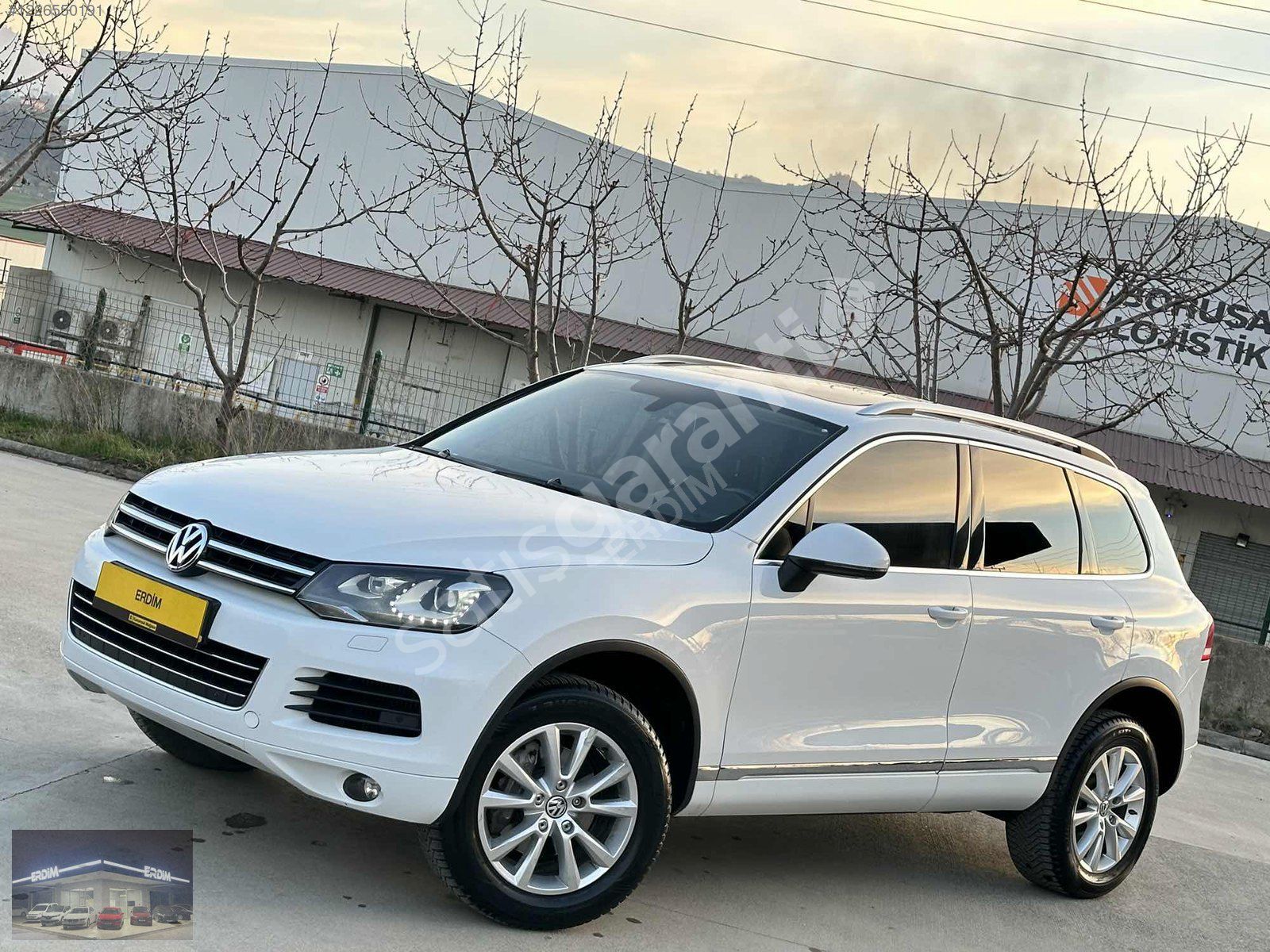 ERDİM'DEN 2012 VW TOUAREG 3.0TDİ 245HP CAM TAVAN AIRMATİC BOYASZ