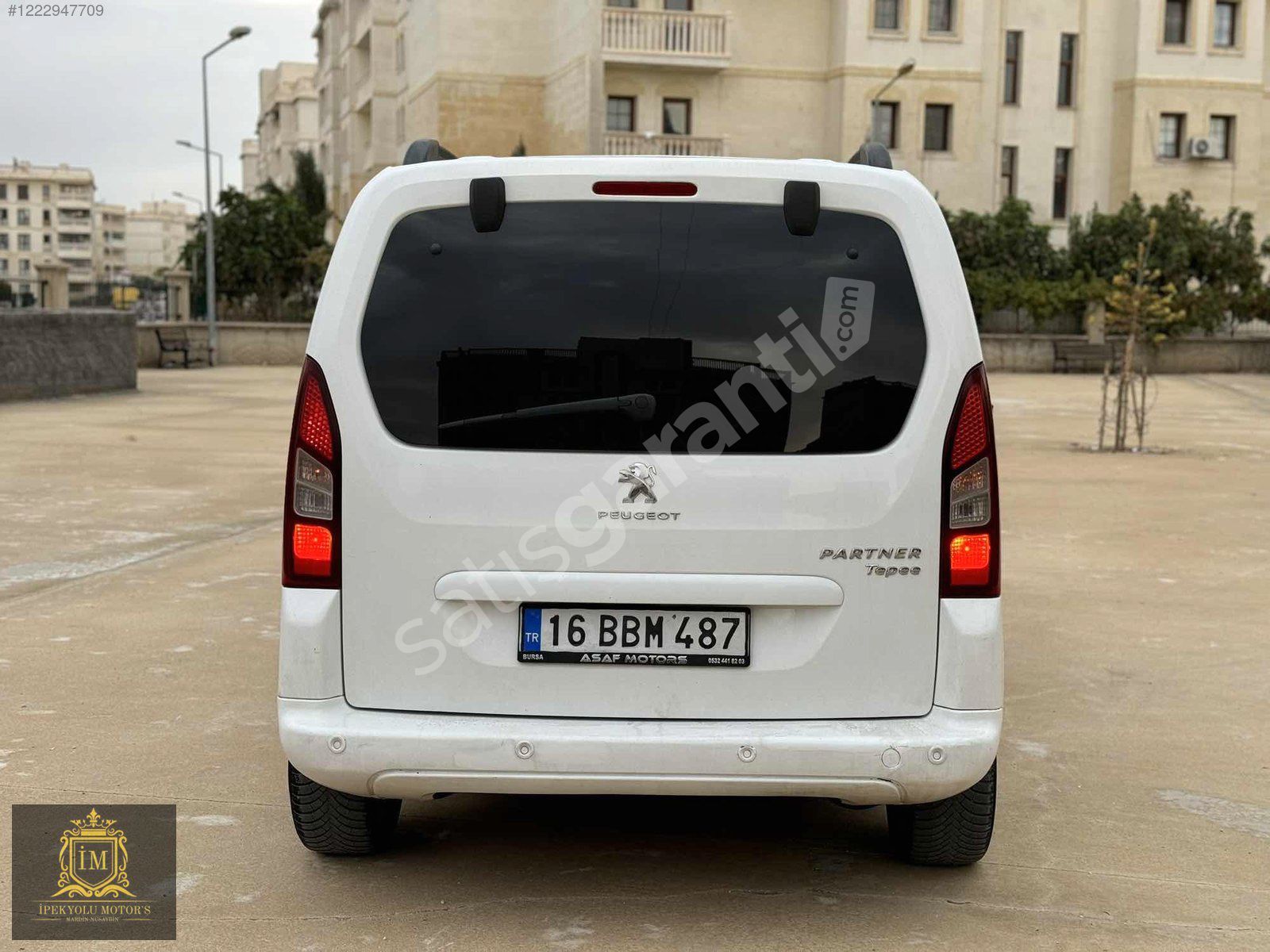 2018 MODEL PEJO PARTNER EKRANLI HATASIZ BOYASIZ HASARSIZ