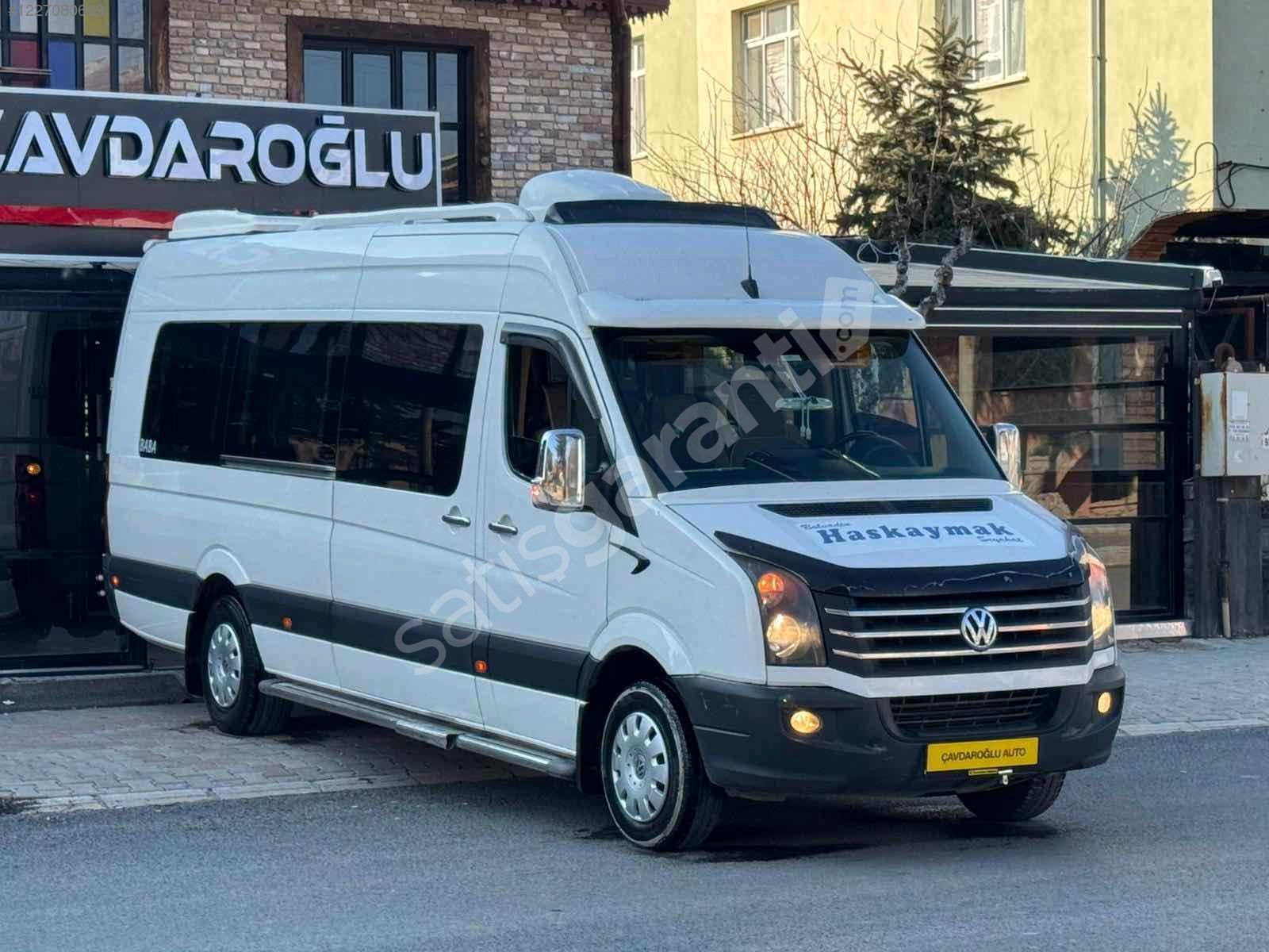 ÇAVDAROĞLU'DAN VW CRAFTER TURİZM /ÇİFT KLİMA/TBLT EKRN/UZUN ŞASİ
