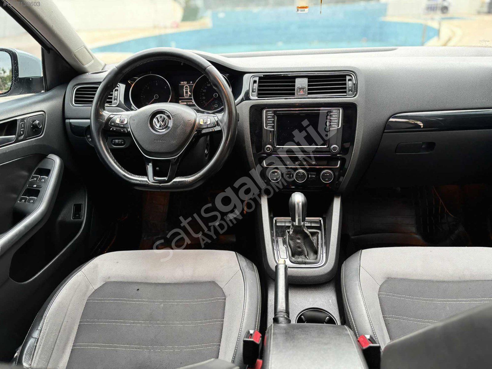 Alanya'da eleden senet ile otomatik Jetta dizel 2015