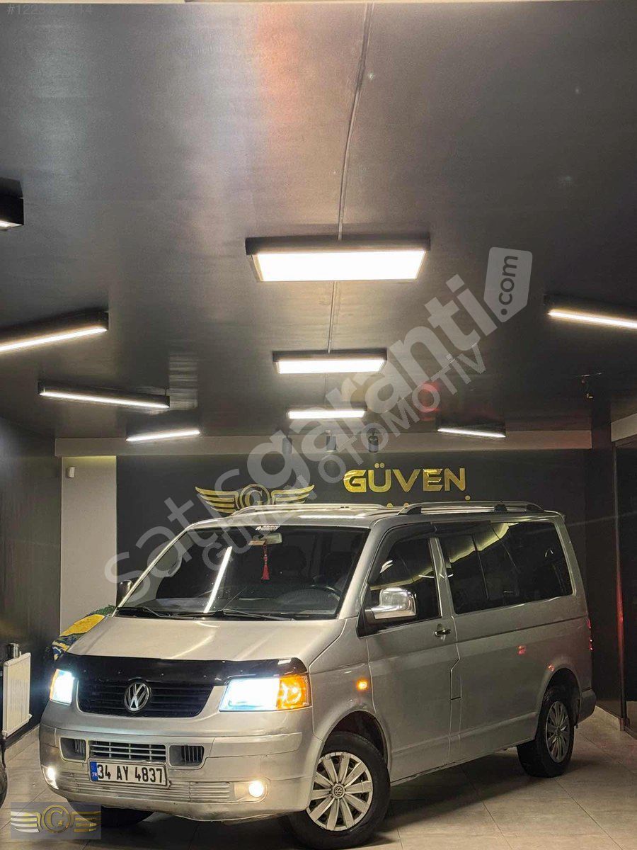 TERTEMİZ KAPORTA OK GİBİ CAMLI VAN TRANSPORTER MOTOR SÜPER