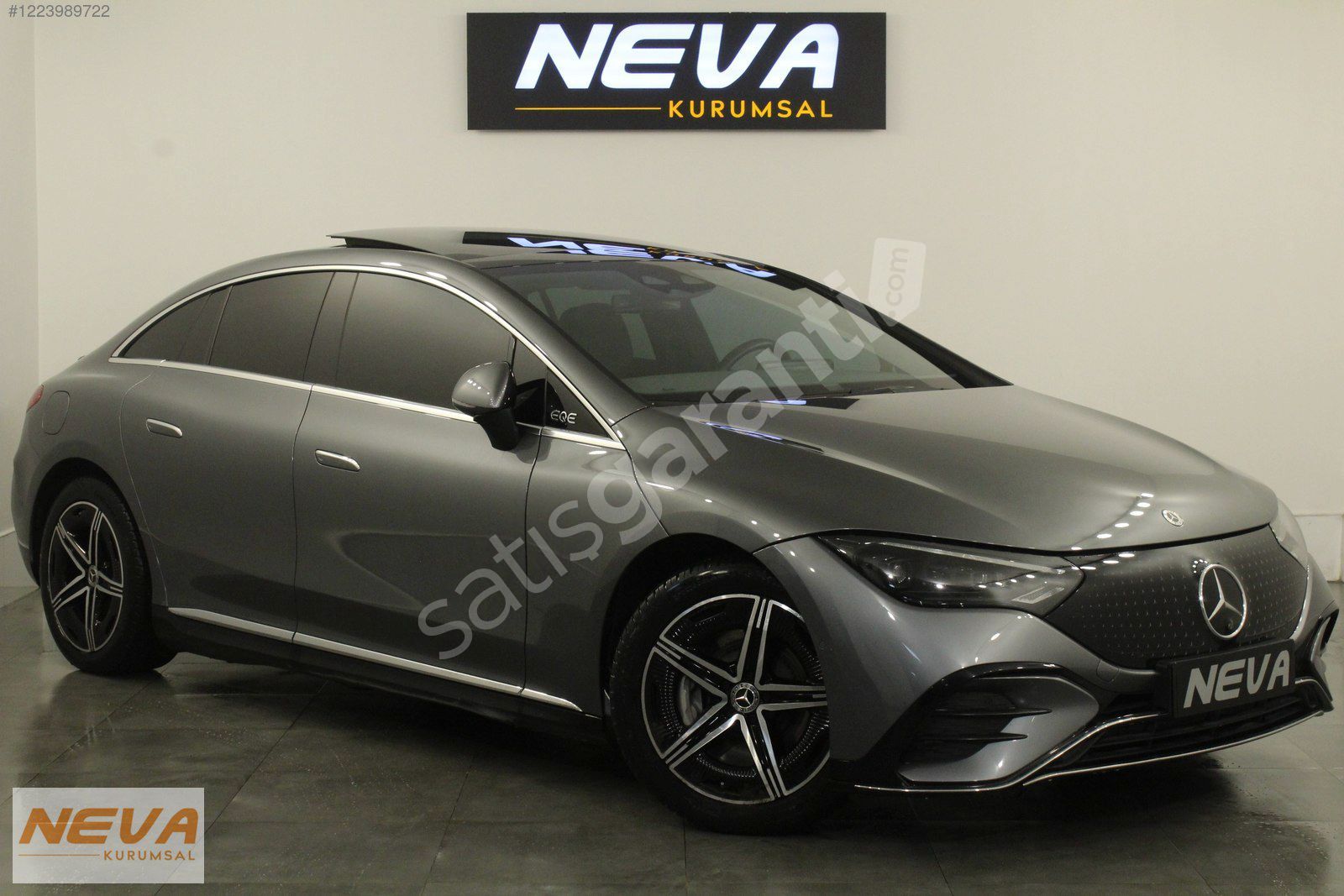 2022 MERCEDES EQE 350 AMG 4 MATİC-HATASIZ-BOYASIZ-TRAMERSİZ-