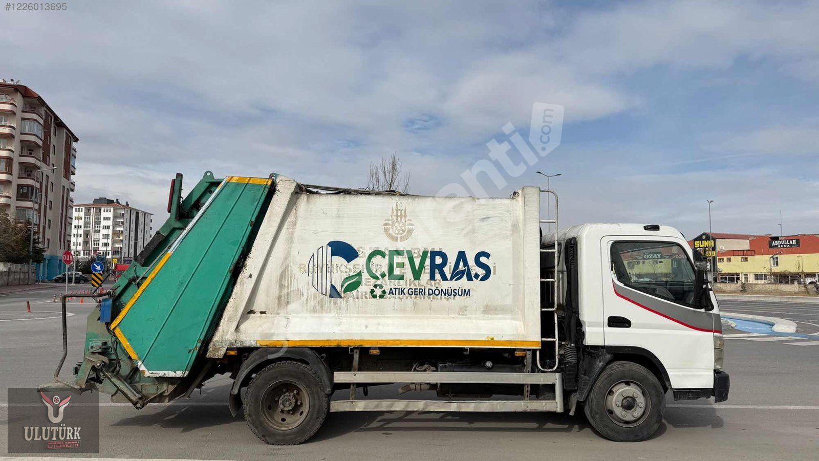 ULUTÜRK MOTORLU ARAÇLAR'DAN 2011 MİTSUBİSHİ FE859 E ÇÖP KAMYONU