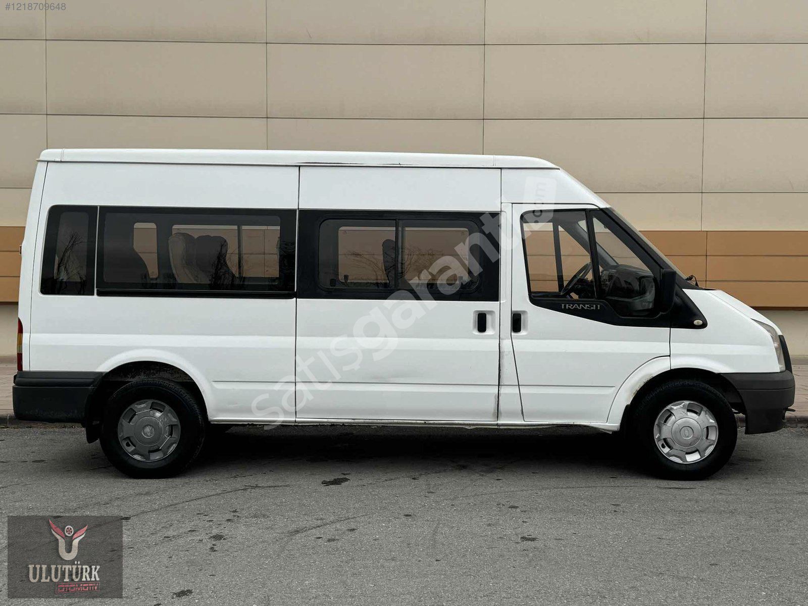ULUTÜRK MOTORLU ARAÇLAR'DAN 2008 FORD TRANSİT 14+1 VEBASTOLU