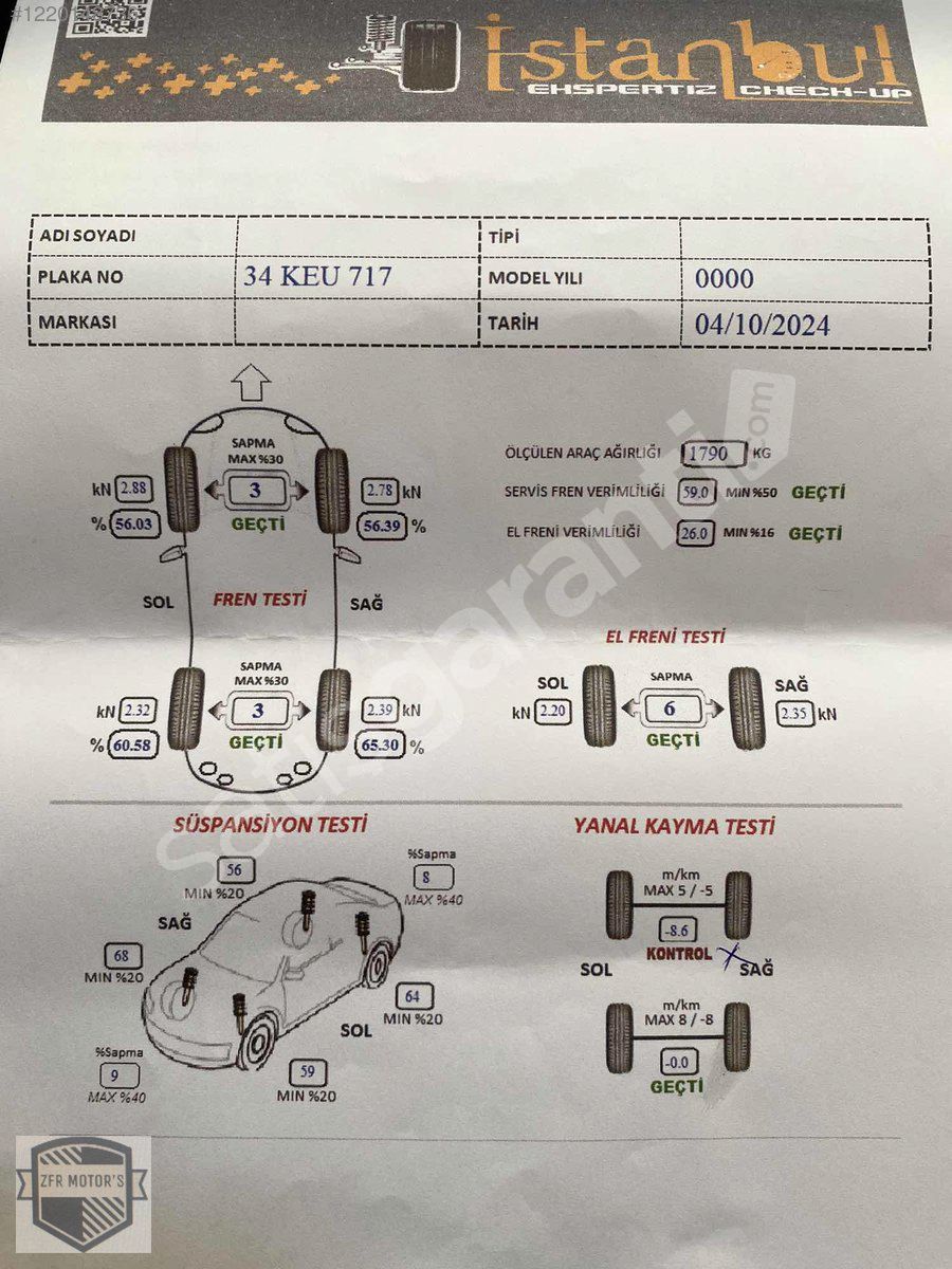 ZFR MOTORS 2.0TDİ MULTİTRONİC ORJİNAL S-LİNE VAKUM