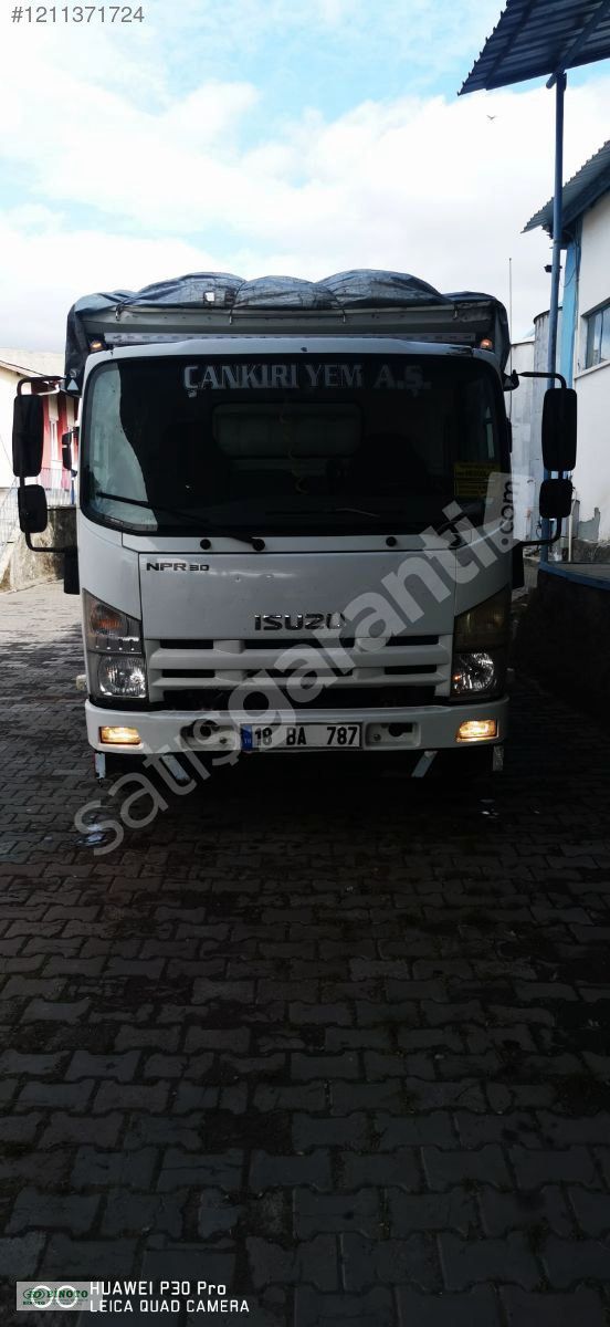 BAKIMLI ORJINAL ISUZU 2015 MOD. 10 TEKER NPR 75