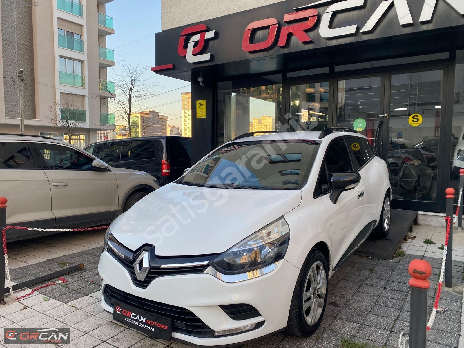 ORCAN MOTORSdan 2018Clio SportTourer 1.5DCI %1.89 Oran İle Kredi