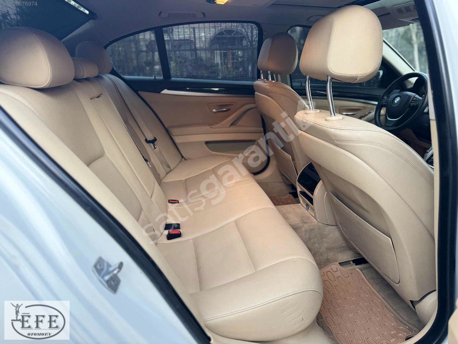 BMW F10 5.25 X-DRIVER BEYAZ İÇİ BEJ