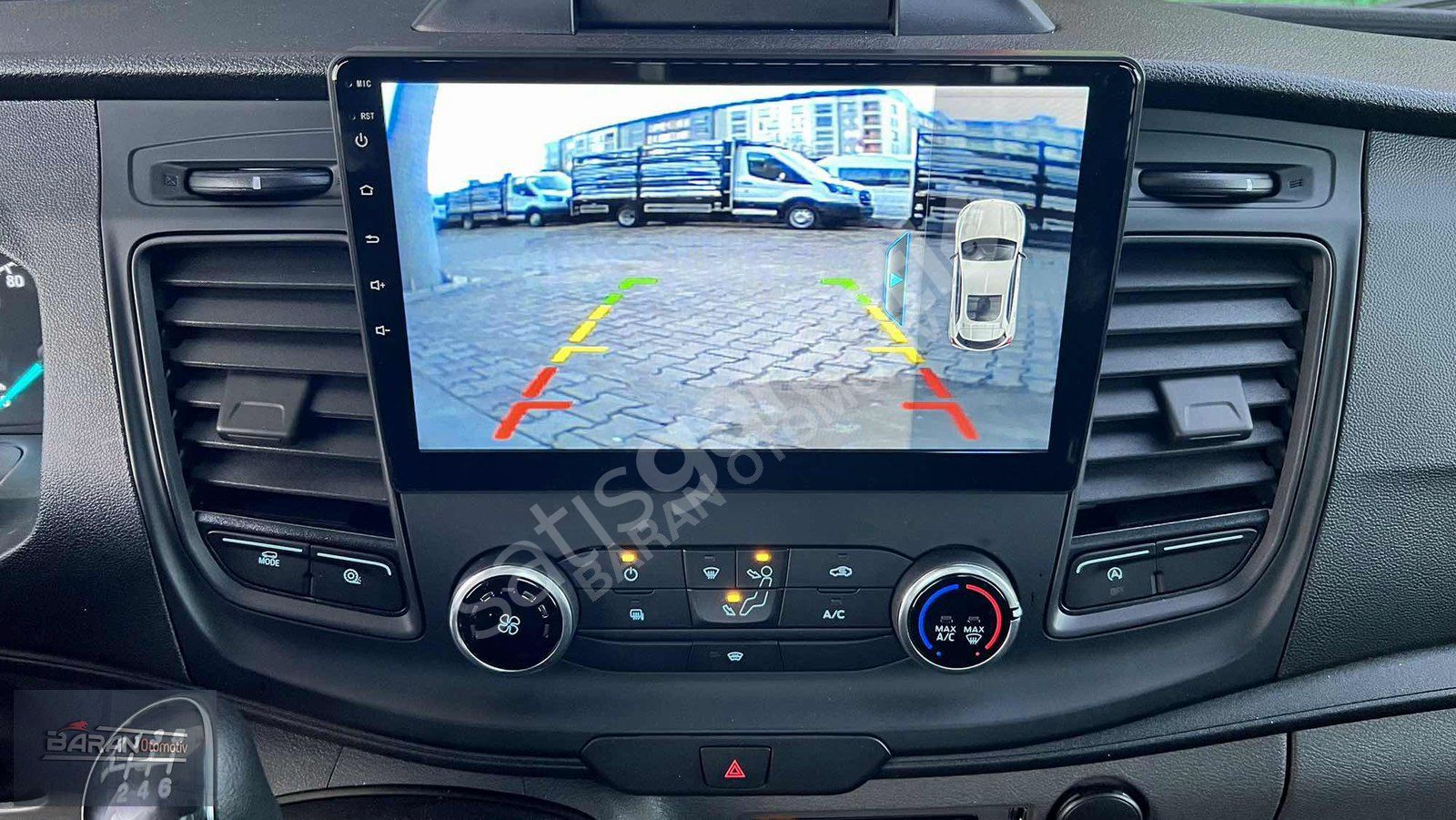 2021 TRANSİT 350 L TEKNO 1 EKRAN GERİ GÖRÜŞ KLİMA SIFIR KASALI