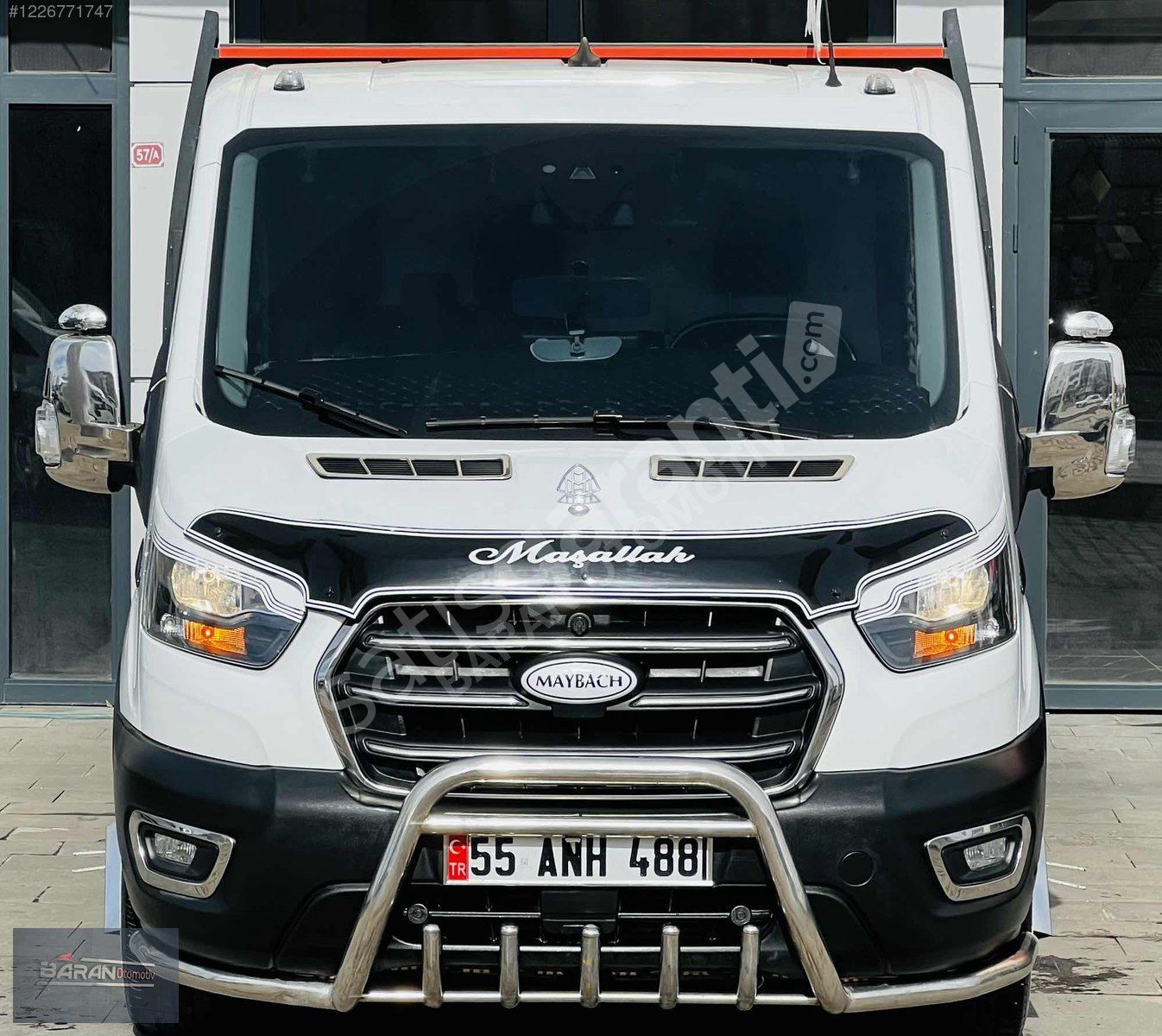 2024 TRANSİT 350 L PAKET 3 ARKA ÇEKER FULL AKSESUAR HATASIZ