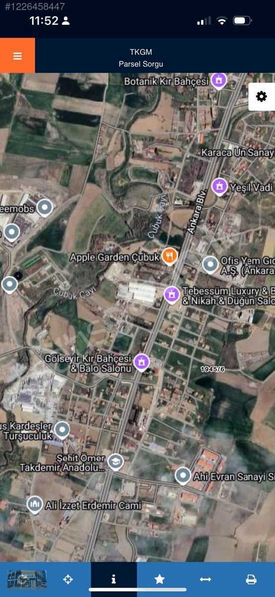 ÜNALLAR EMLAKTAN KÖŞE BAŞI MÜSTAKİL 425m2 ARSA
