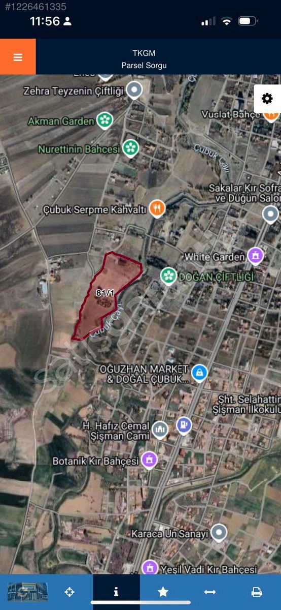 ÜNALLAR EMLAKTAN MUAZZAM KONUMDA 738m2 YATIRIMLIK HİSSE
