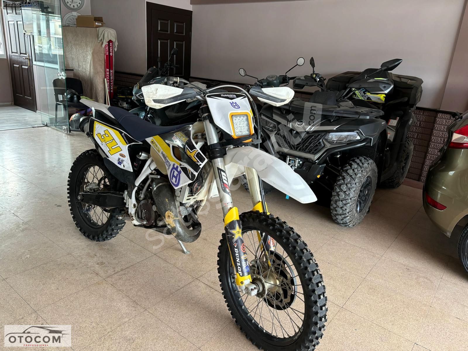 2014 Husgwarna TE 125 2T exap lı 45 hp