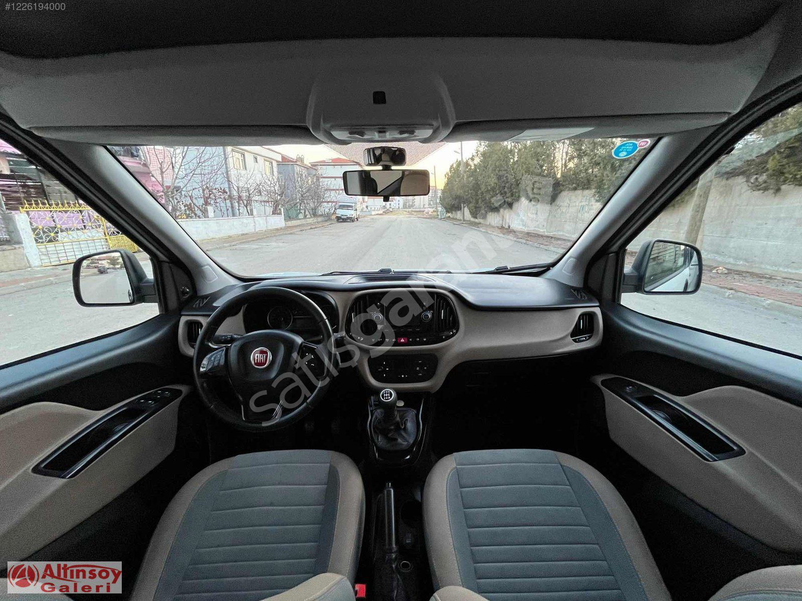 ALTINSOY'DAN 2015 MODEL 1.3 MULTIJET DOBLO PREMİO PLUS HATASIZ