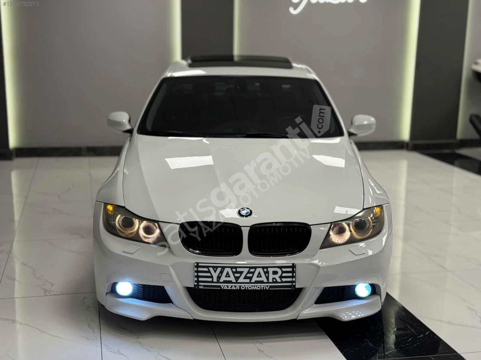 2012HATASIZ DEĞİŞENSİZ3.20D MSPORT CIC EKRAN/DERİ/SUNROOF/MERCEK