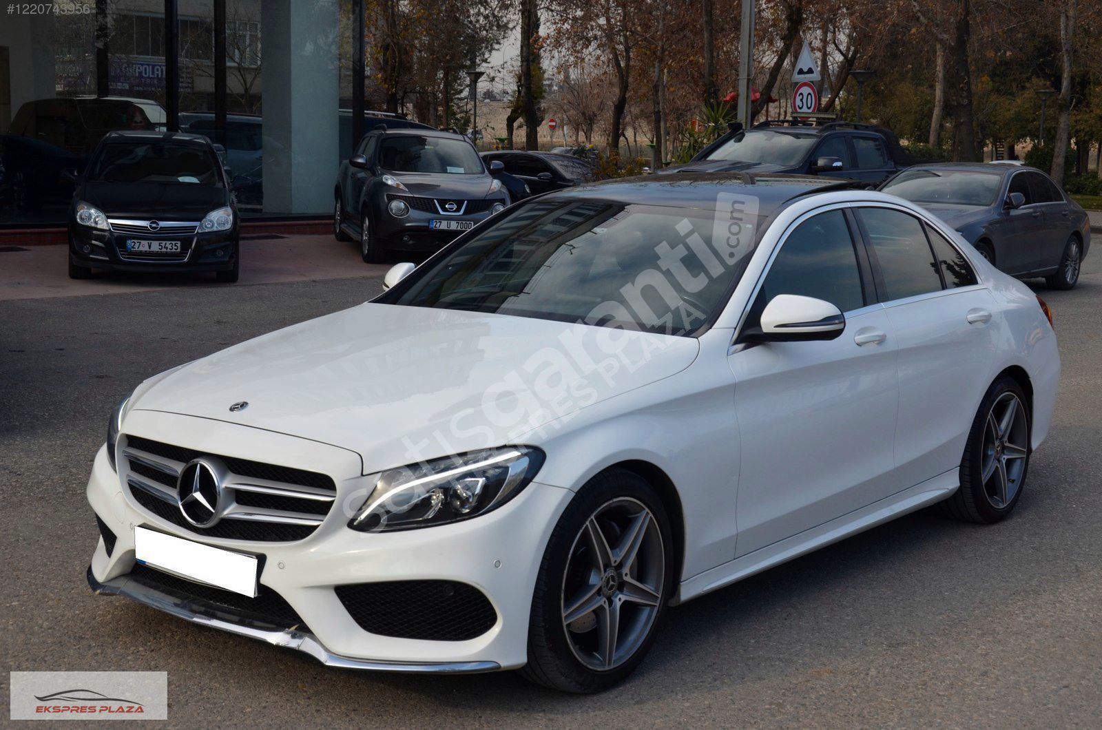 EKSPRES PLAZA'DAN 2017 MERCEDES C 200 d AMG