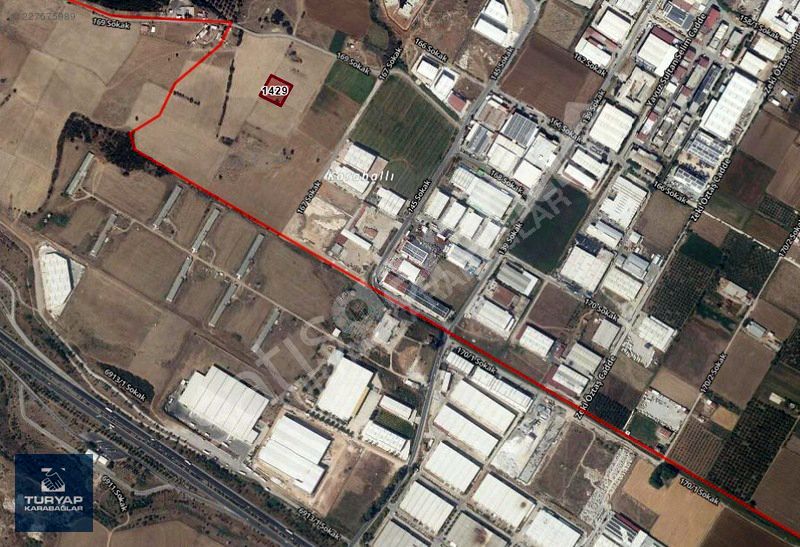 Ayrancılar'da 1 Emsal 7 Kat İmarlı 2300m2 Satılık Arsa