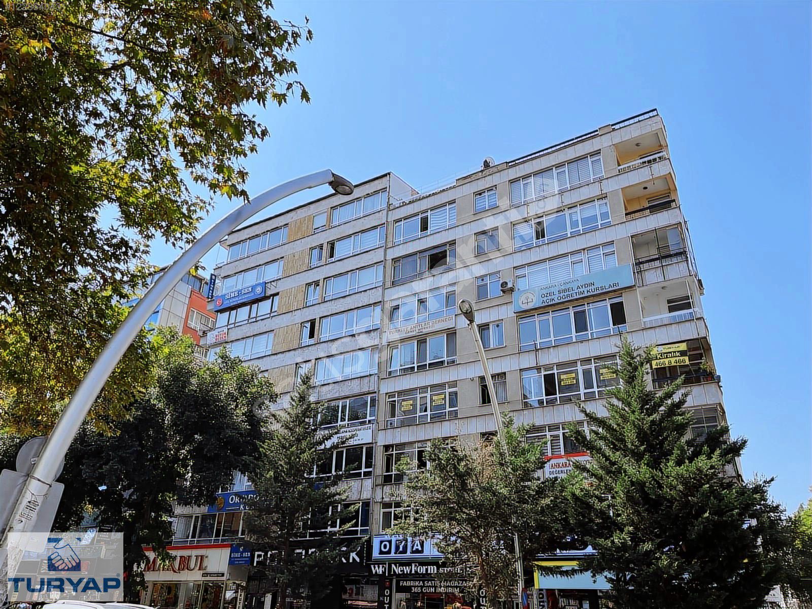 KIZILAY GMK BULVARI FEVZİ ÇAKMAK KÖŞESİ 3+1 ÖN CEPHE 3.KAT