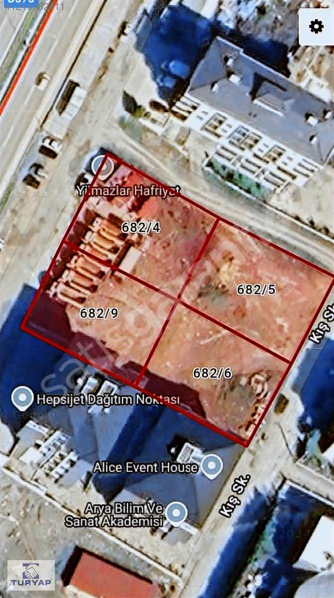 Gaziosmanpaşada,Bursa Yoluna Cepheli, 2927m2 İmarlı Satılık Arsa
