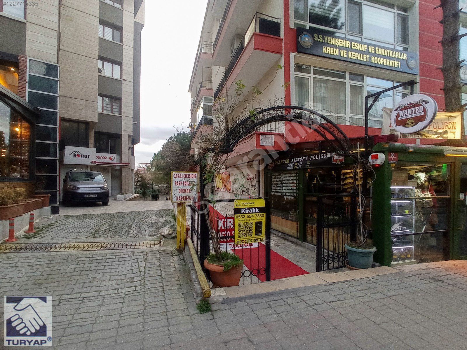 Kızılay Selanik Caddesi'nde Giriş Kat 3+1 Kiralık Daire