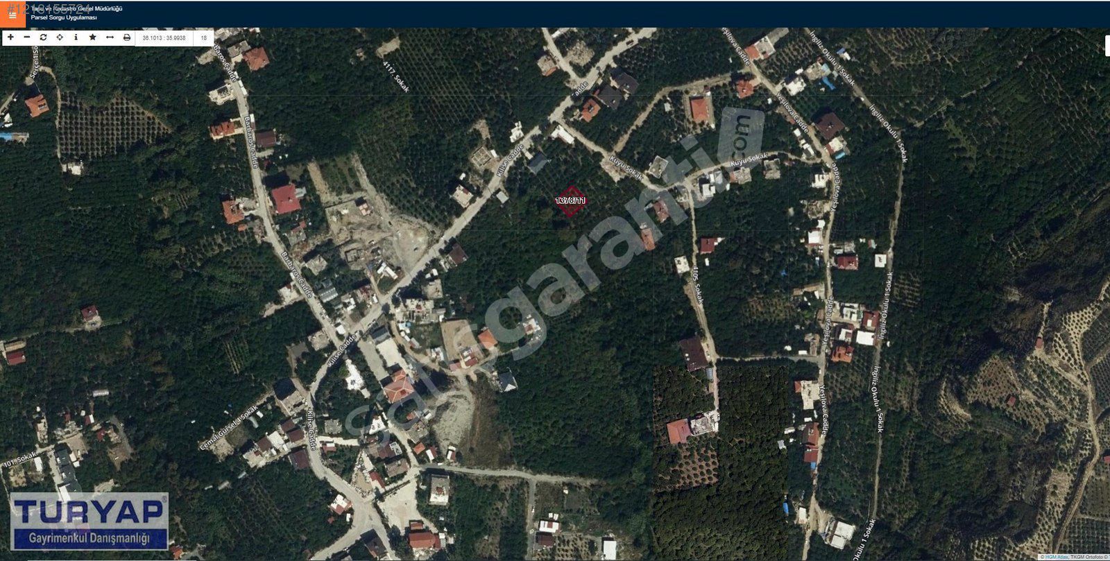 CEMAL GÜRSEL ST İLYAS KİLİSESİ CİVARINDA SATILIK PARSEL
