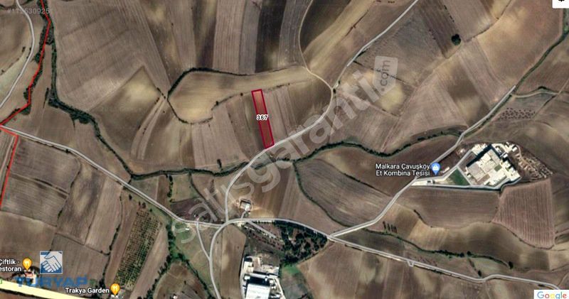 MALKARA ÇAVUŞKÖY'DE 7300m² SATILIK ARSA