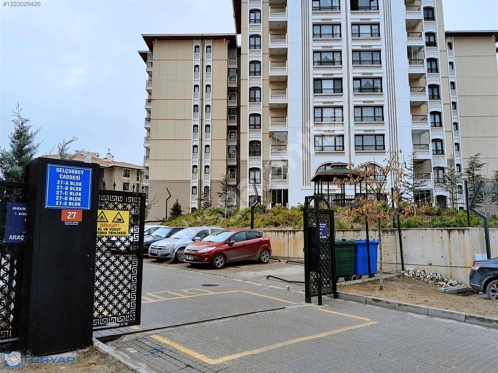 TURYAP'tan Okullar Bölgesinde-Manzaralı Kiralık 3+1