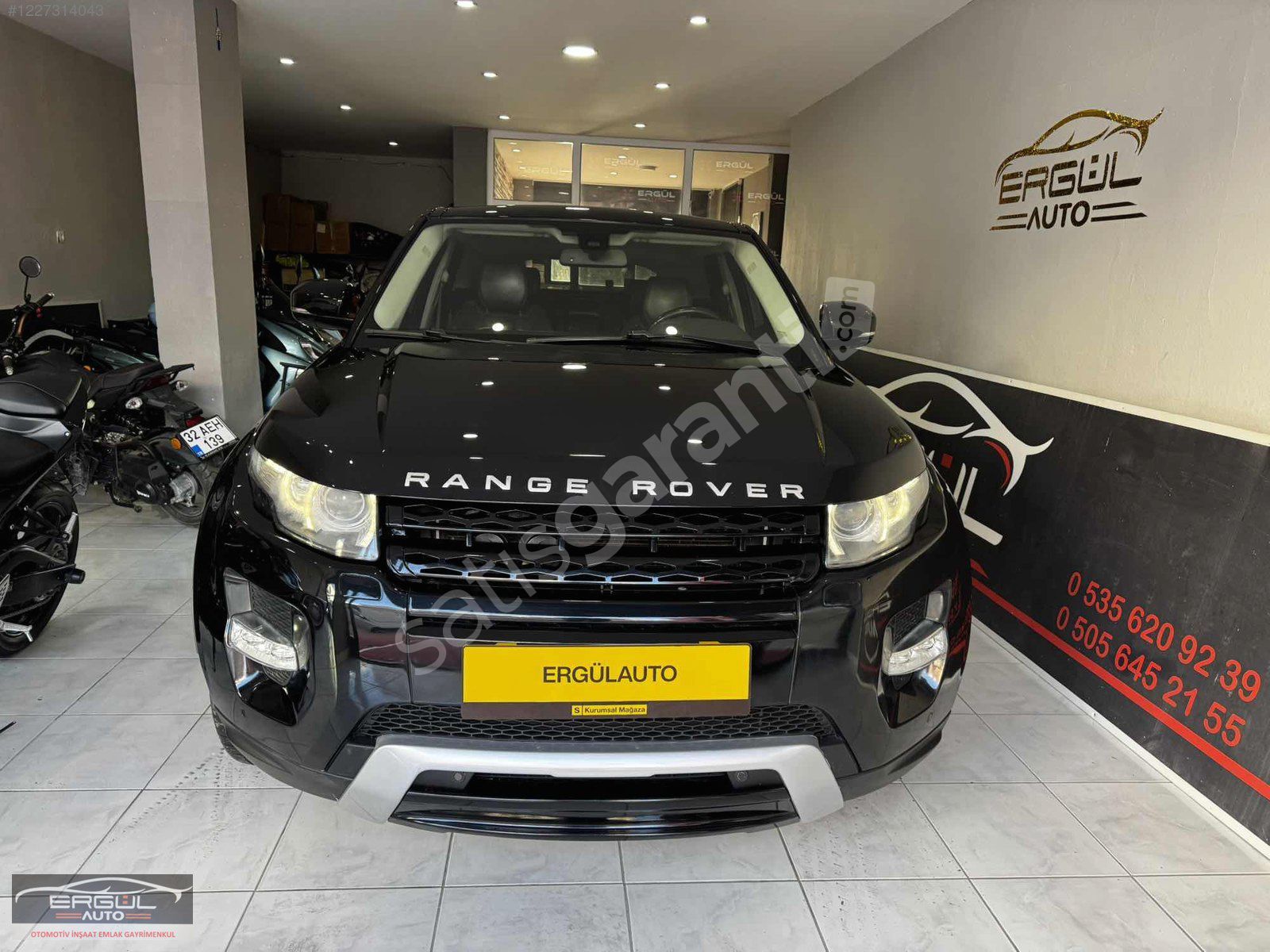 2012 MODEL CAM TAVAN EN DOLUSU RANGE ROVER EVOGUE