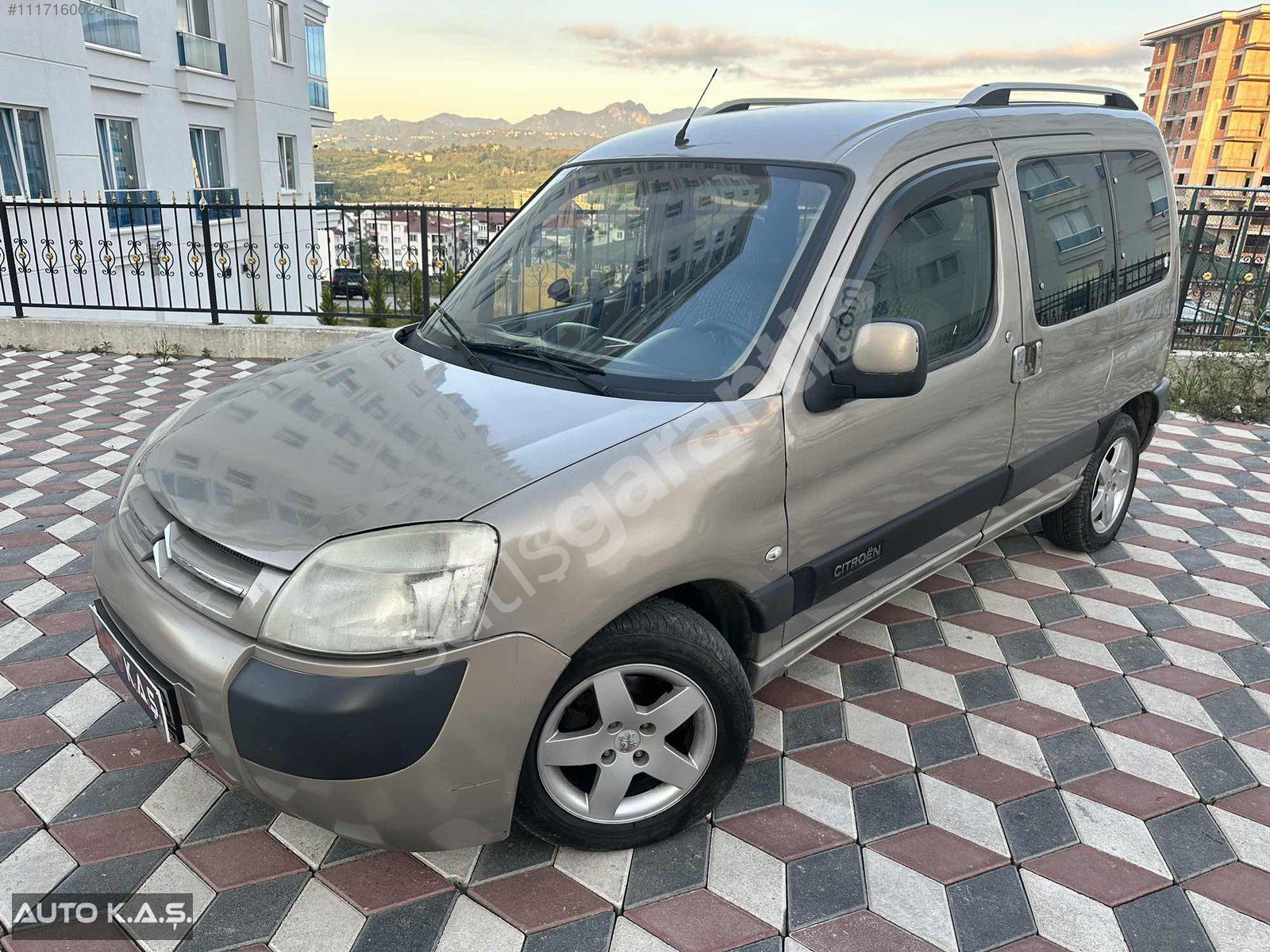 Citroen Berlingo 1.6Hdi 2007 Hasar Kayıtsız( TAKAS OLUR)