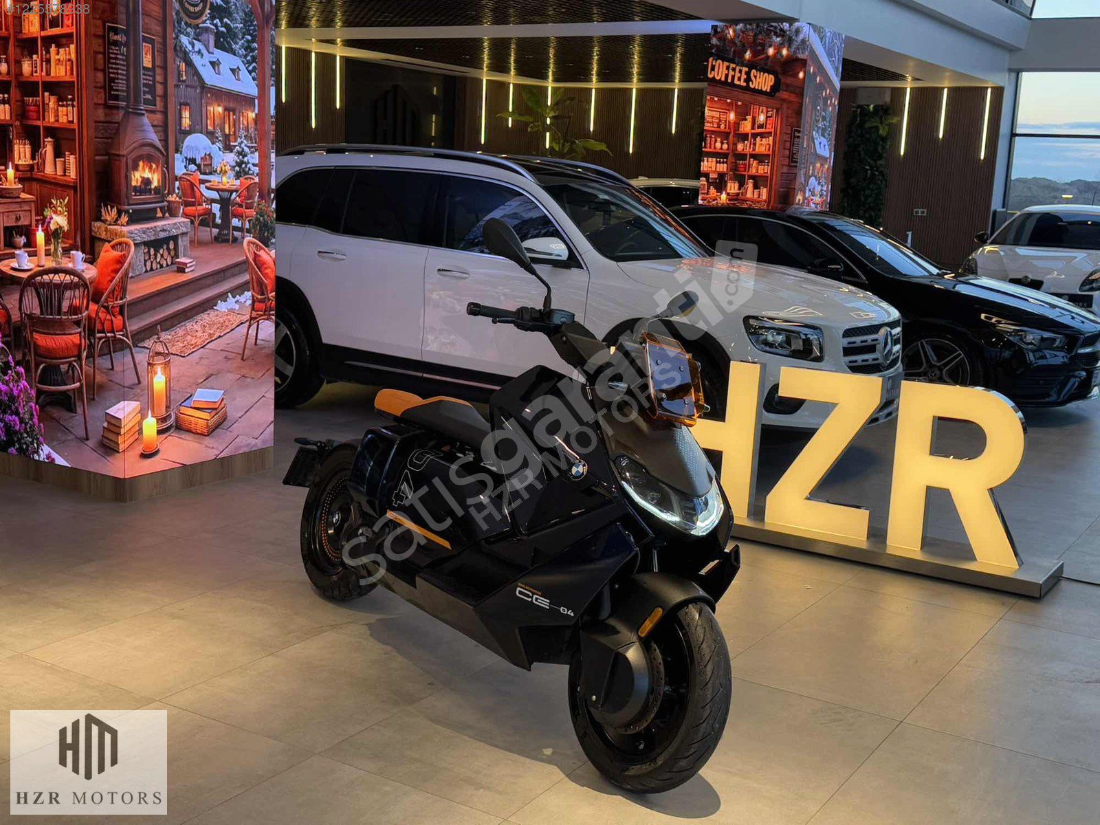 HZR MOTORS 2023 BMW CE 04 ISITMALI ELCIK HIZLI ŞARJ PRO FAR