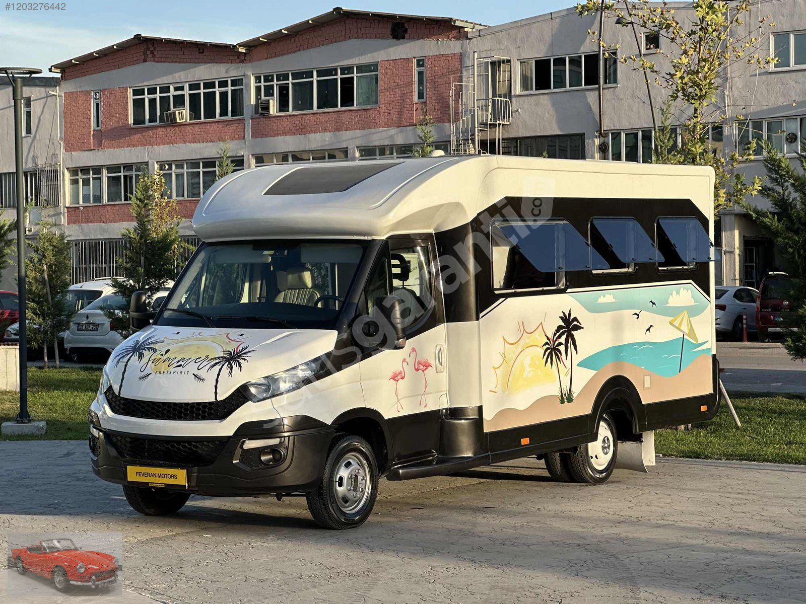 FEVERAN'DAN 2017 İVECO DAİLY OTOMATİK 117.000 KM SIFIR KARAVAN