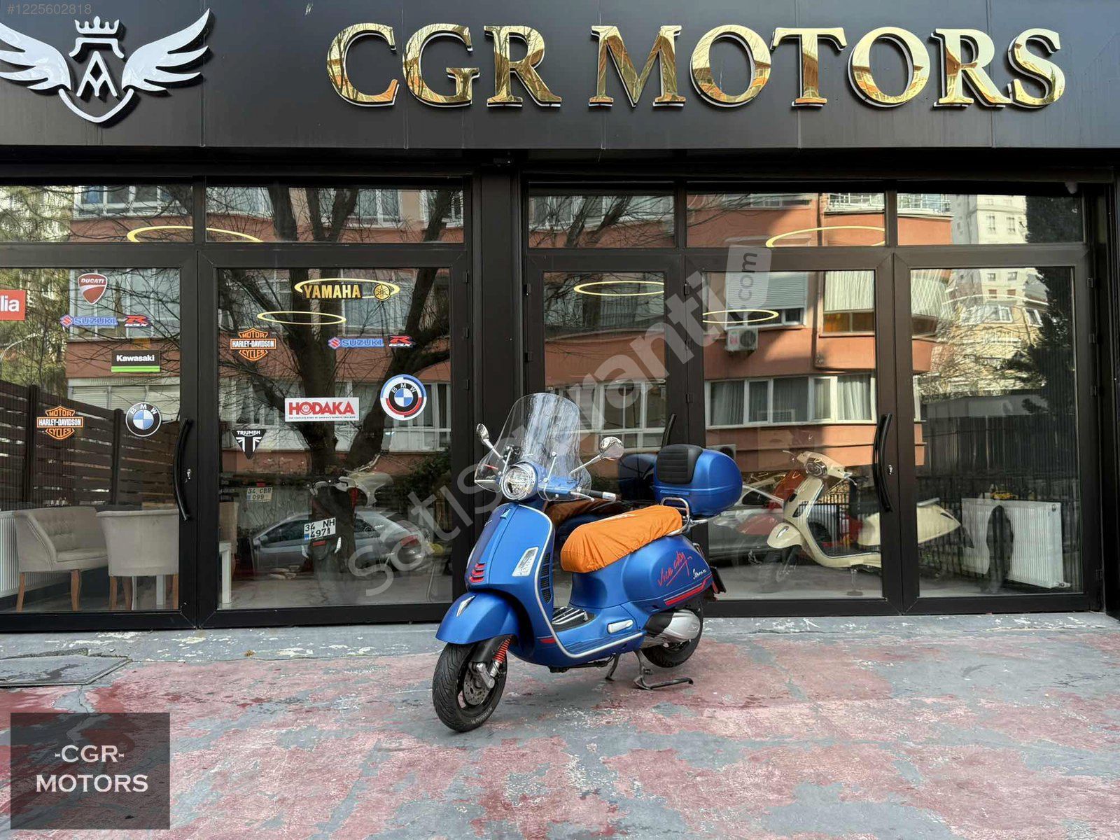 -CGR MOTORS-VESPA GTS 300 SUPER SPORT S ÖN CAM,DŞK KM,HTSZ