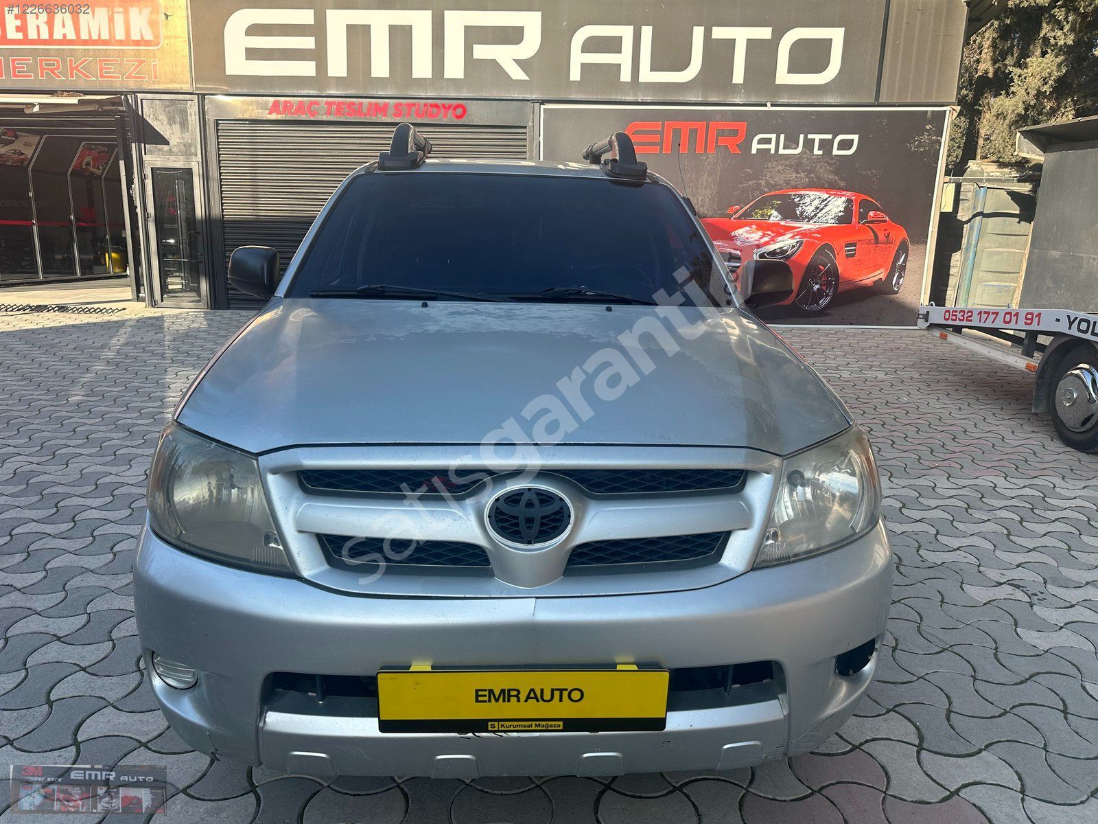 2007 TOYOTA HİLUX 2.5D-4D 4X2 KLİMALI MANUEL BAKIMLI