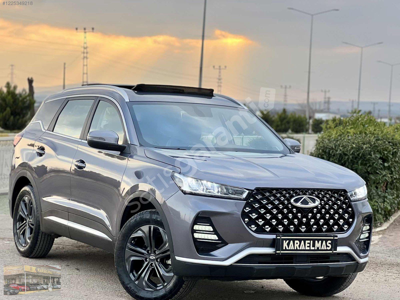 KARAELMAS DAN 1.6 TGDI CAM TAVAN LI 19.000KM TERTEMİZ TİGGO 7PRO