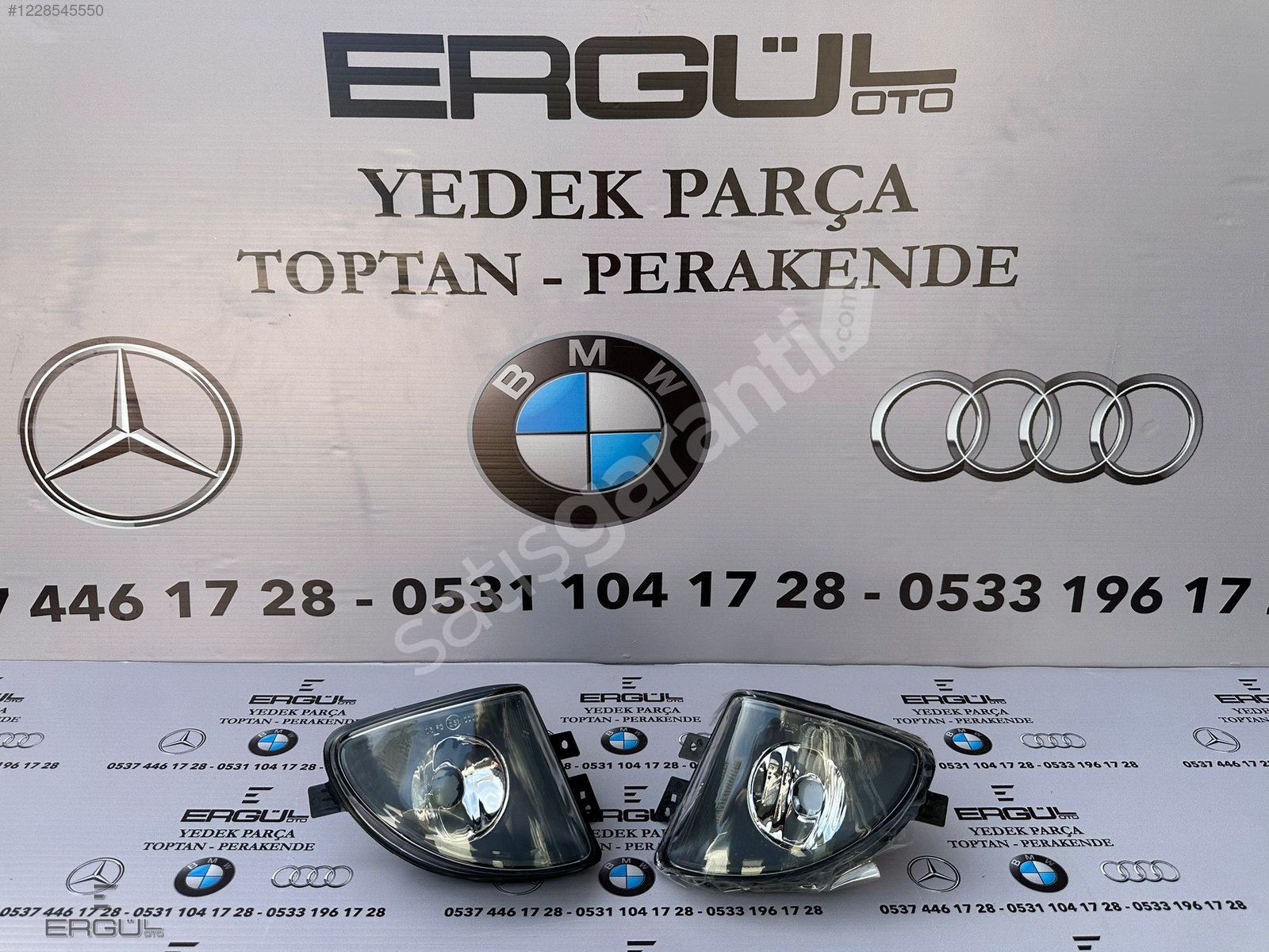 ERGÜL OTO- BMW F10 SİS FARI TAKIM 631772168(87-88)
