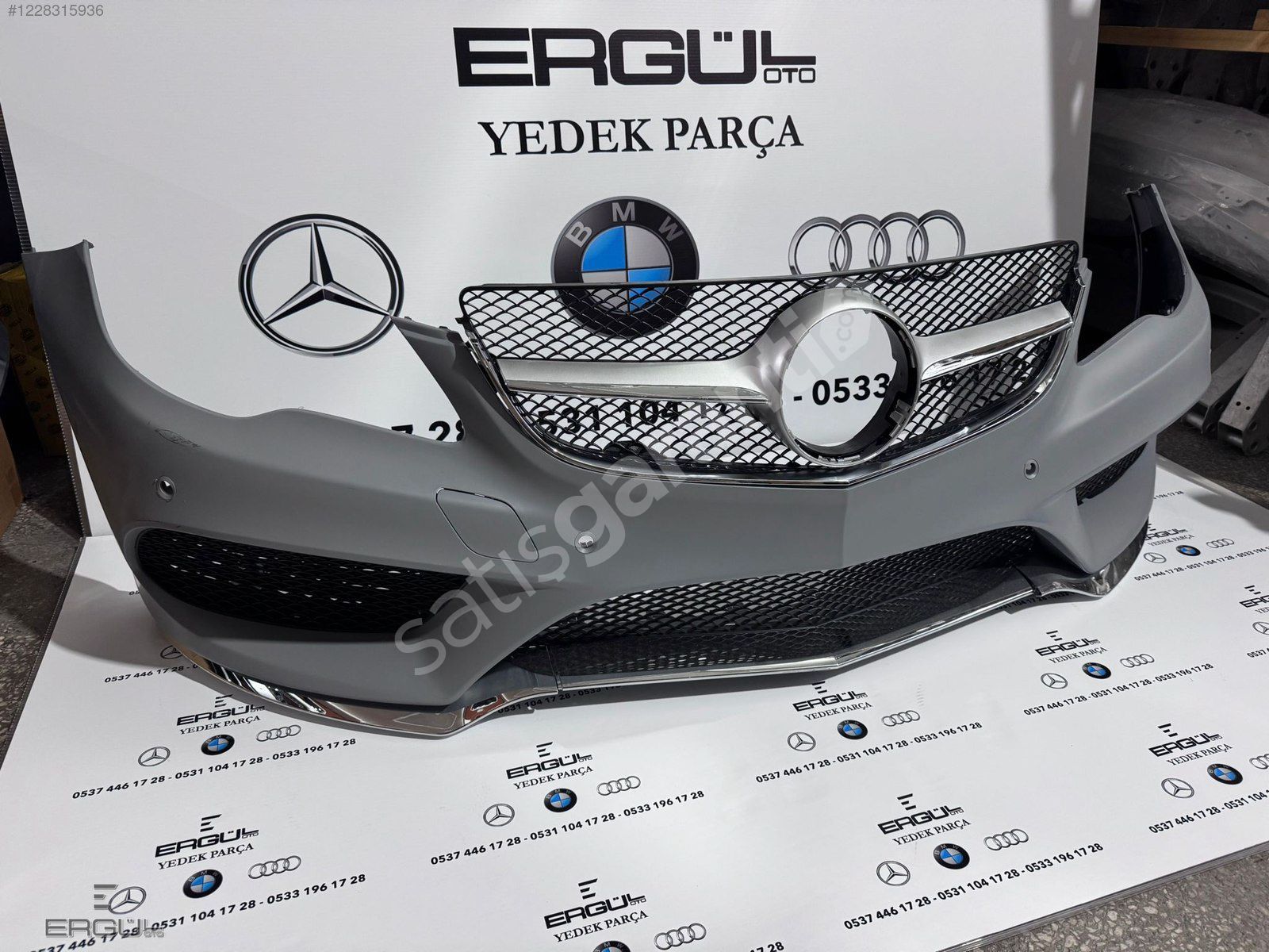 ERGÜL OTO-MERCEDES W207 AMG ÖN DOLU TAMPON SIFIR