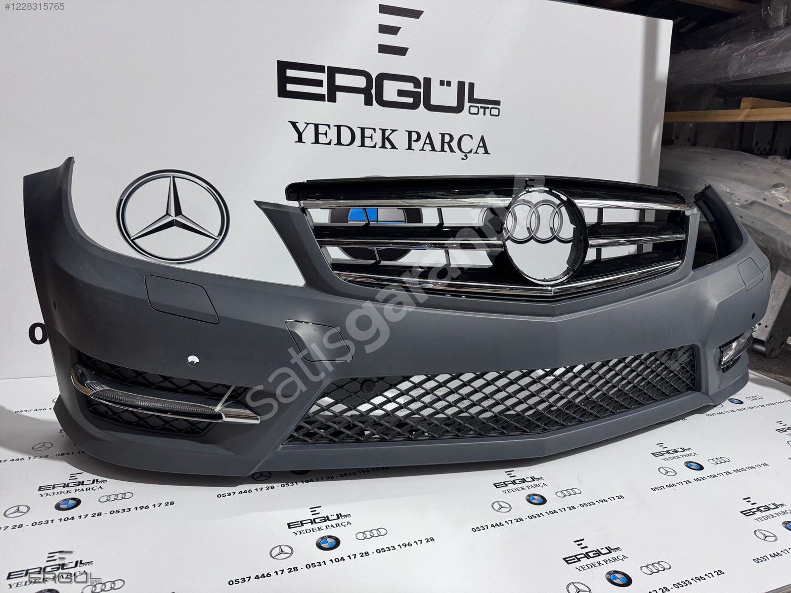 ERGÜL OTO-MERCEDES W204 AMG ÖN DOLU TAMPON SIFIR