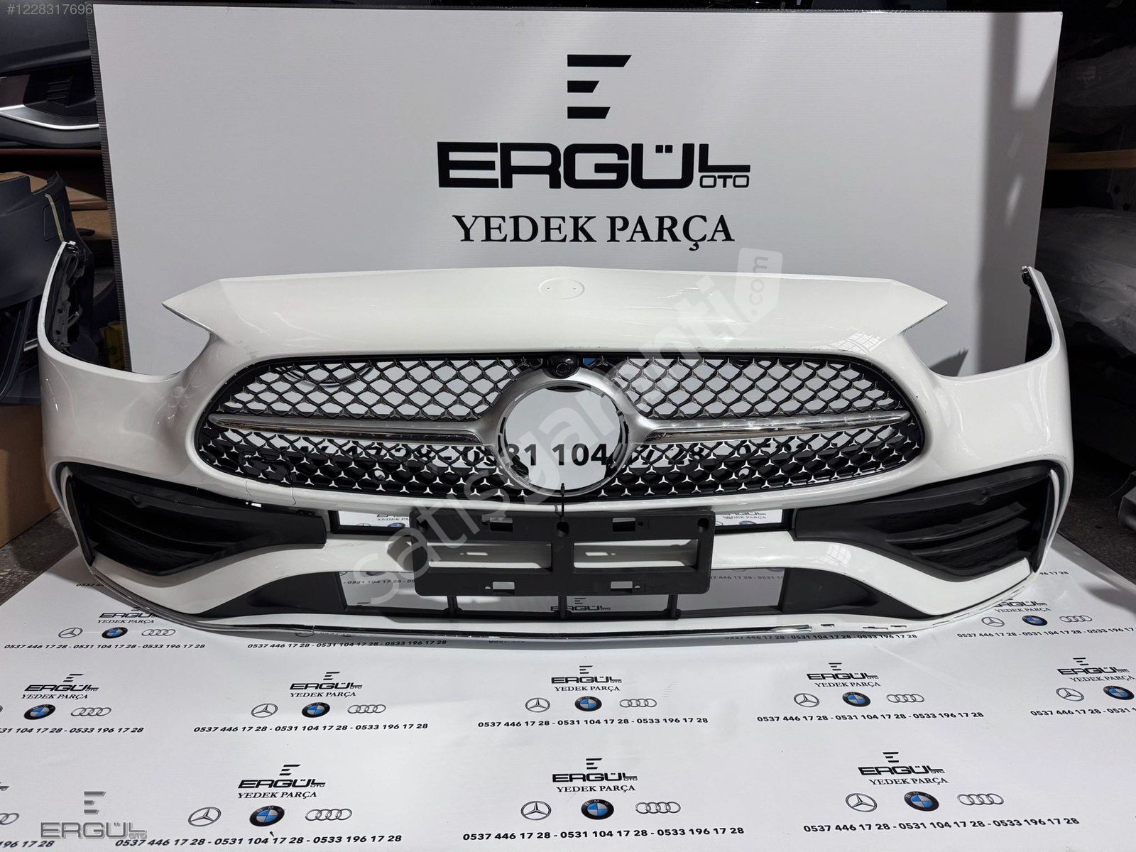 ERGÜL OTO-MERCEDES W206 AMG ÖN DOLU TAMPON KOMPLE SIFIR BEYAZ