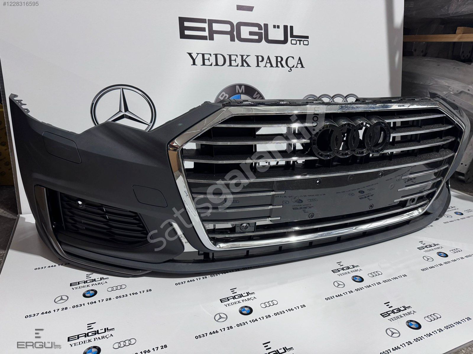 ERGÜL OTO-AUDİ A6 C8 S LİNE DOLU TAMPON KOMPLE SIFIR