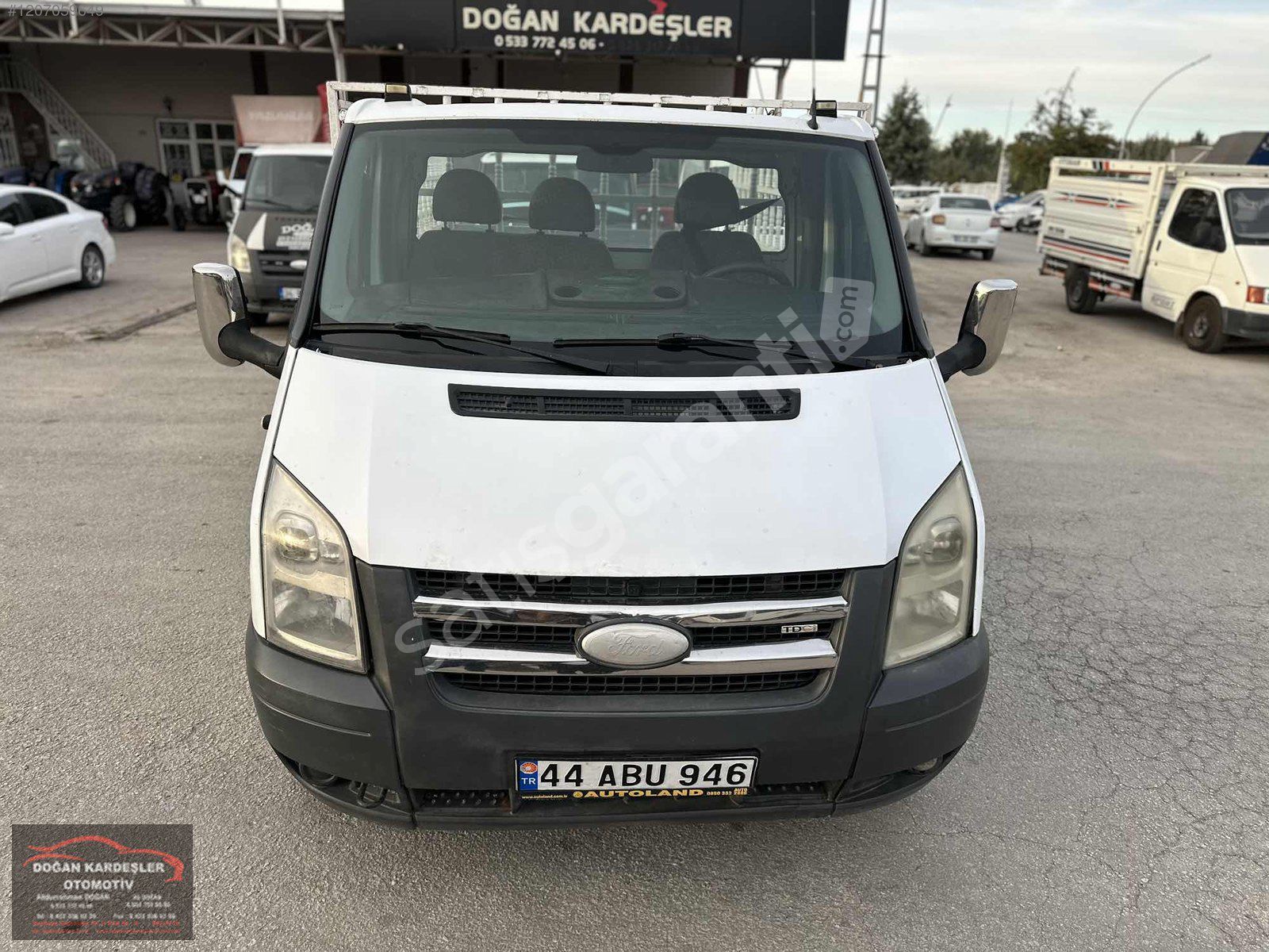 2007 MODEL FORD TRANSİT 350 L AÇIK KASA POMPALI
