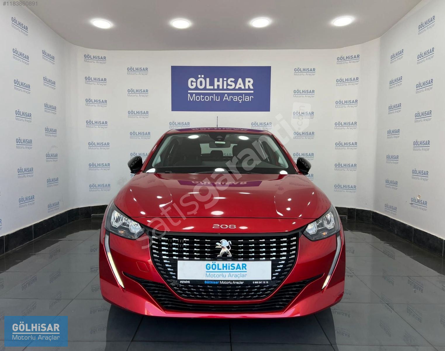 GÖLHİSAR'dan 2023 PEUGEOT 208 1.2T PRİME 100 HP E-TOOGLE 20%KDV