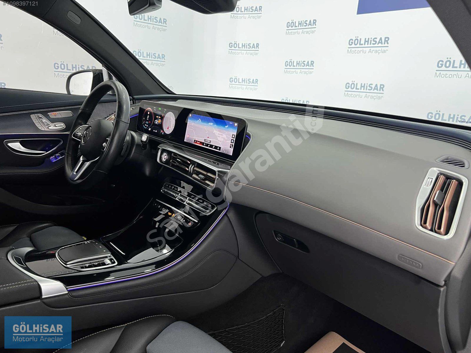 GÖLHİSAR'dan BAYİ 2020 MERCEDES BENZ EQC 400 4 MATİC HATASIZ