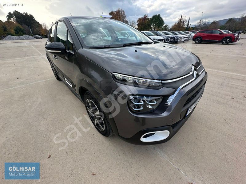 GÖLHİSAR'dan HATASIZ 2023 C3 1.2 PURTECH FEEL BOLD OTOMATİK EAT6