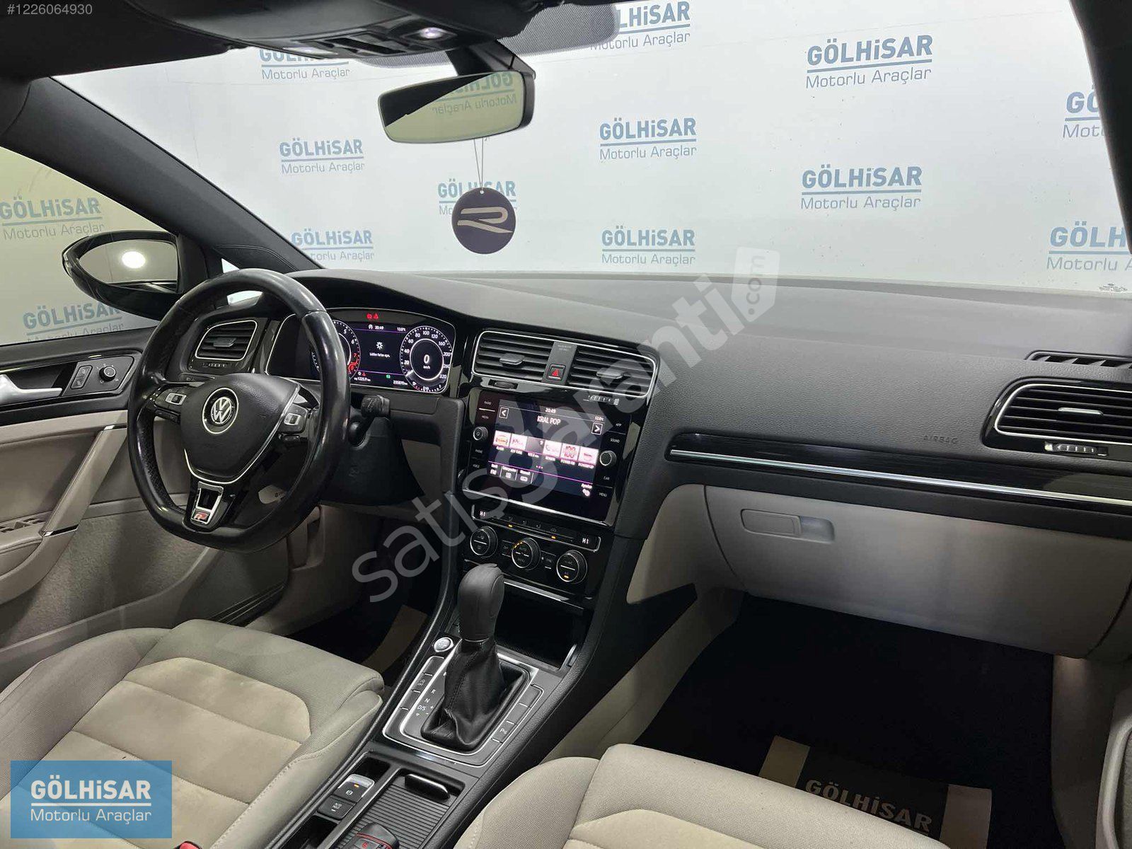 GÖLHİSAR'dan 2017 VW GOLF 1.4 TSI HİGHLİNE DSG SUNROOF'LU