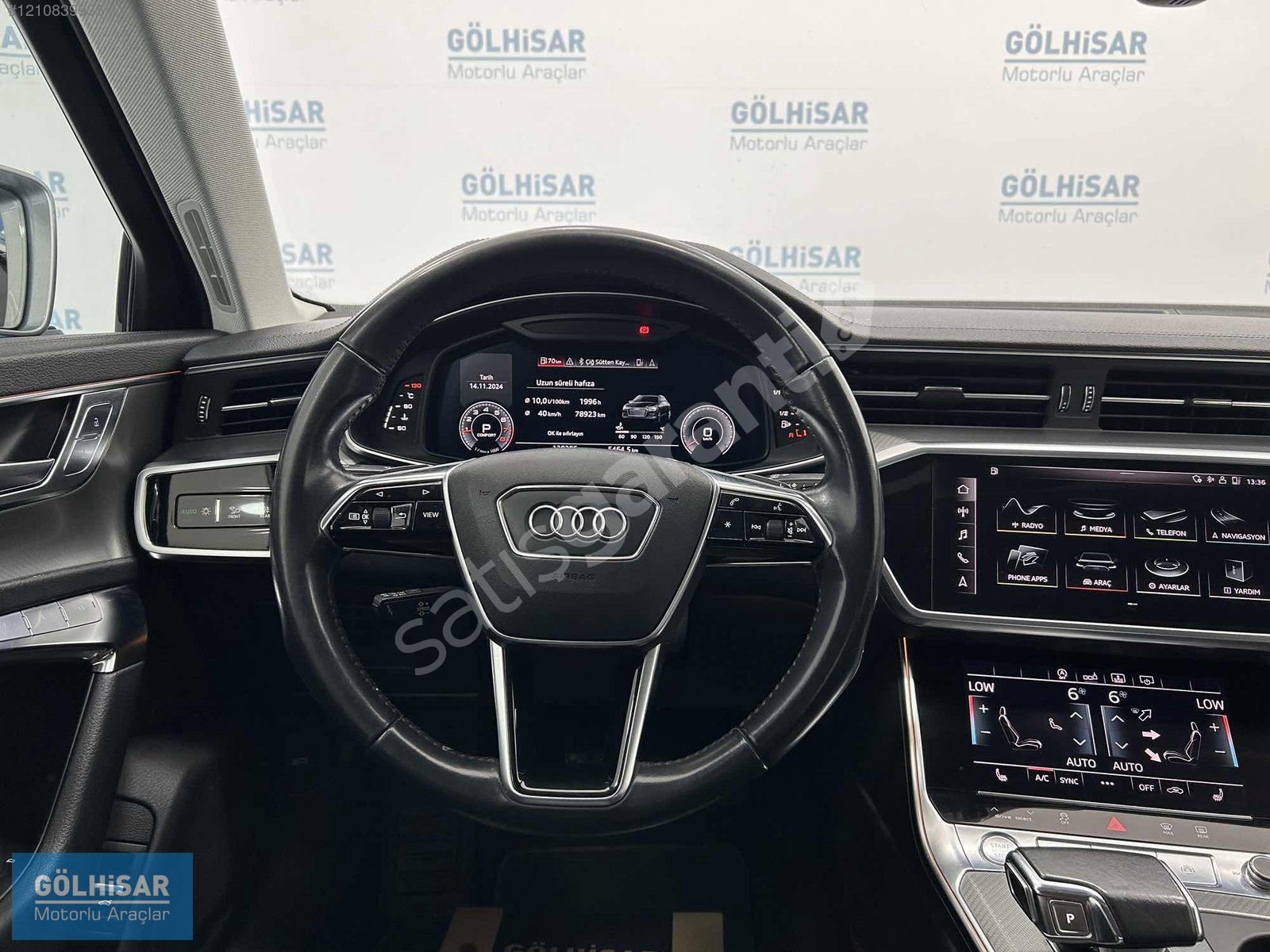 GÖLHİSAR'dan 2019 AUDİ A6 Sedan 45 TFSI Quattro Sport S-Tronic