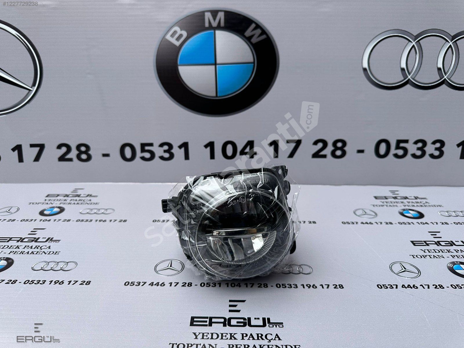 ERGÜL OTO- BMW F10 LCI SAĞ SİS FARI SIFIR 63177311294