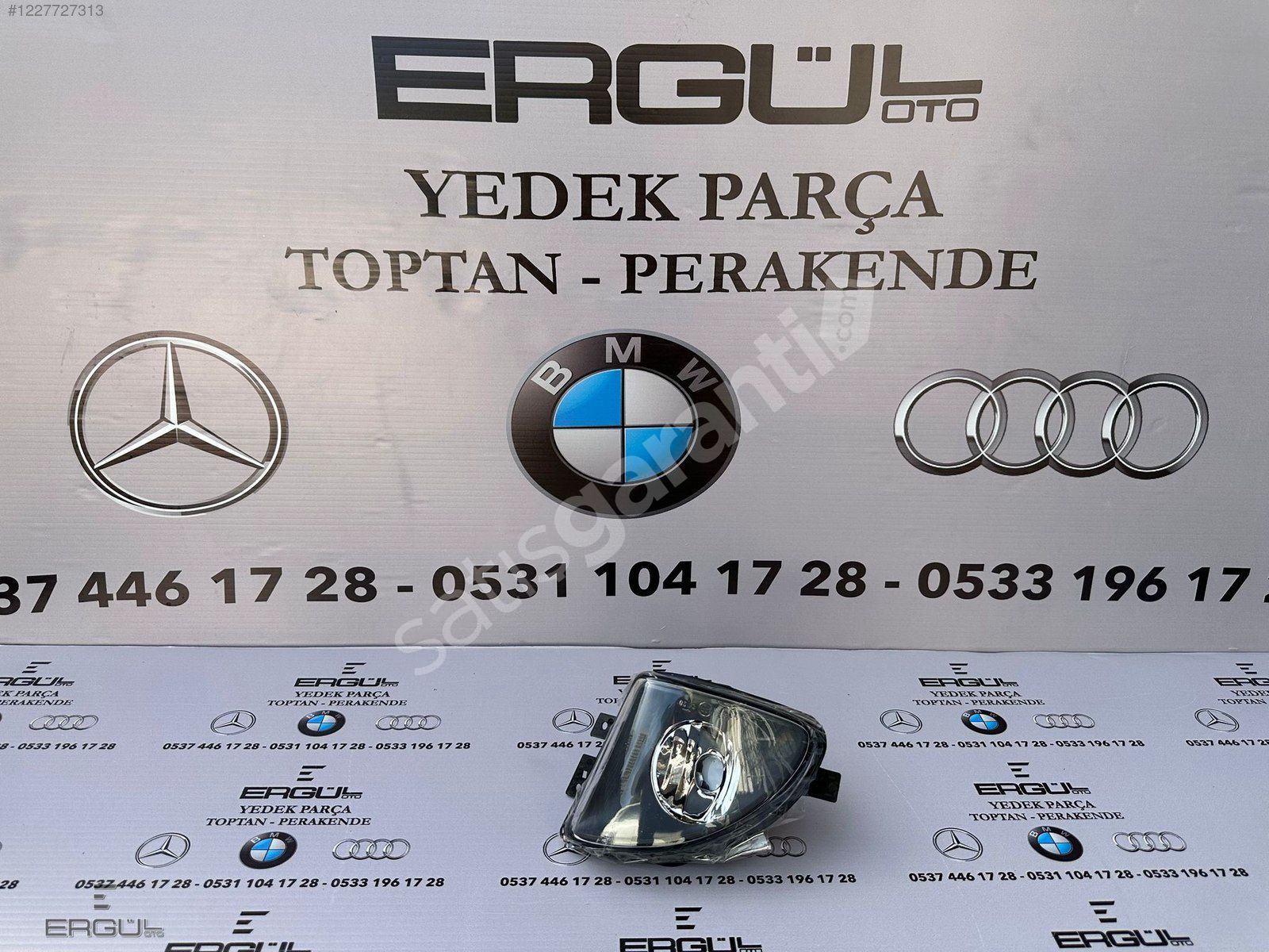 ERGÜL OTO- BMW F10 SİS FARI SIFIR 63177216887